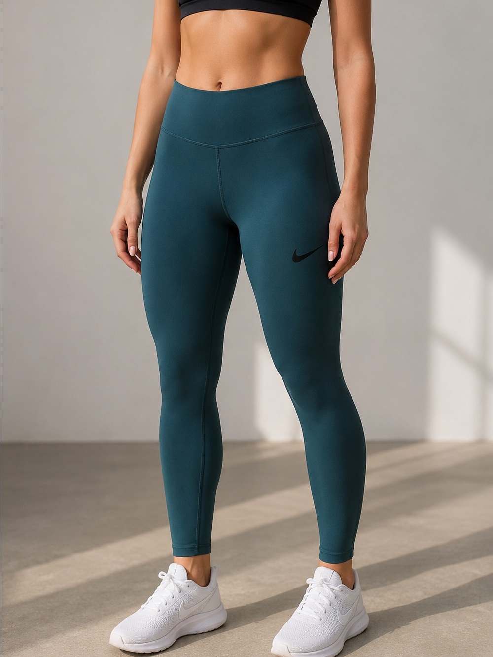 Nike Teal High-Waist Leggings